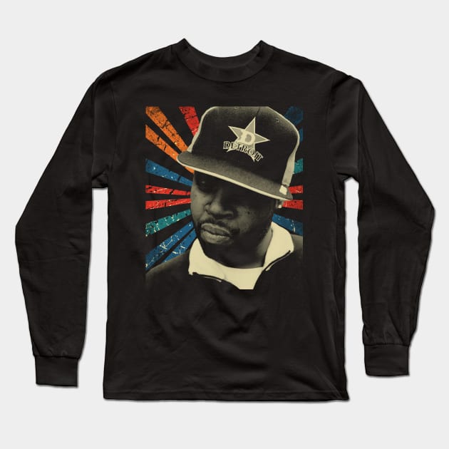 sketc vintage J Dilla Long Sleeve T-Shirt by ArmandoApparel